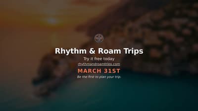 Rhythm & Roam Trips | Launching Tuesday 