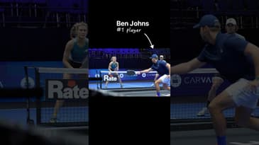 How does he do it? #pickleball