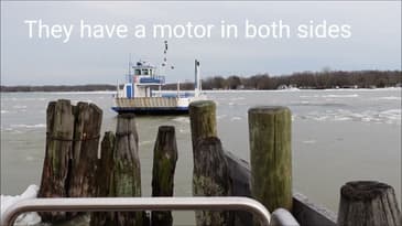 Part 1 was out in Algonac Watching the ice, saw the ferry moving the ice. 
