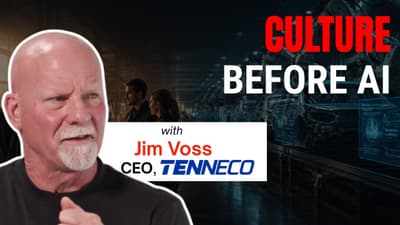 The number one thing that will separate winners in auto, and it's not AI