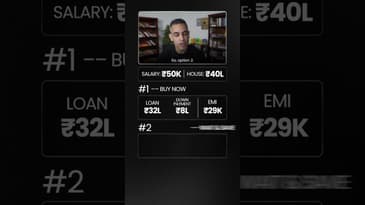 50K ki Salary main GHAR kaise le sakte hain?! | Ankur Warikoo #shorts