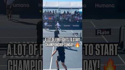 Back & Forth 🔥 So many phenomenal pickleball points 🙌 @BenJohns_pb