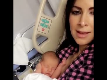 Can't get enough of little baby "Daniel David"🍼 @ 2 days old! #shorts #babyboy #momlife #baby #bless