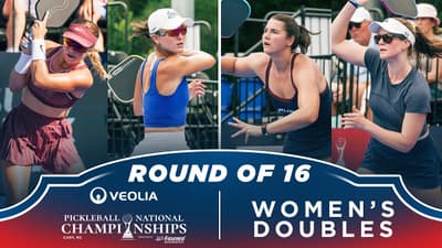 Waters Bright v Weil Truluck at the Veolia Atlanta Pickleball Championships