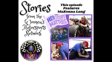 ARCA Tire Specialist MaKenna Long with host Melinda Russell