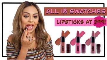 *NEW* SWATCHES + HONEST REVIEW OF THE NYKAA SO CREME LIPSTICKS!