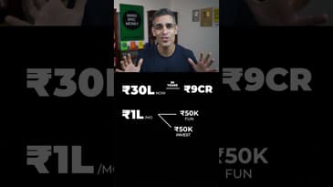 1L vs 30L - Zyada RETURNS kisme hain?! | Ankur Warikoo #shorts