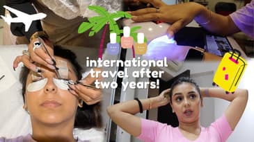 Pack With Me + Quick Glow Up (nails and eyelash extensions) For My Trip + He's Making Fun Of Me!