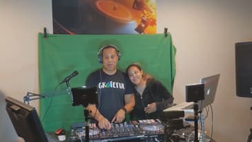 Dad and I on Twitch 🙌