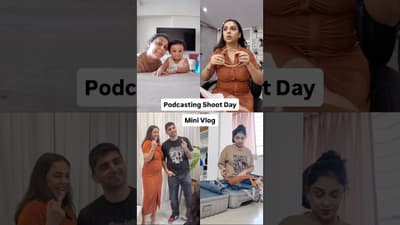 Day in my life as a podcaster & mom #minivlog #thereeldeal #momlifewithac