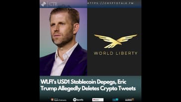 #WLFI’s #USD1 Stablecoin Depegs, Eric Trump Allegedly Deletes Crypto Tweets