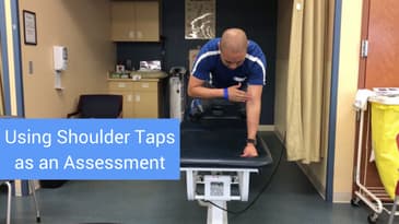 Shoulder Taps as an Assessment