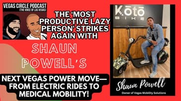From Electric Rides to Medical Mobility – Shaun Powell’s Next Vegas Power Move!