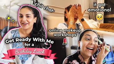 chatty grwm for a birthday lunch / such a happy, emotional sunday