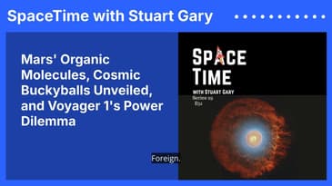Mars' Organic Molecules, Cosmic Buckyballs Unveiled, and Voyager 1's Power Dilemma