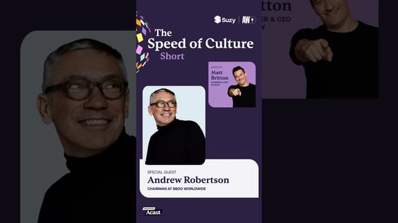 Why BBDO’s Andrew Robertson believes AI will unleash, not replace, true creative talent | Short