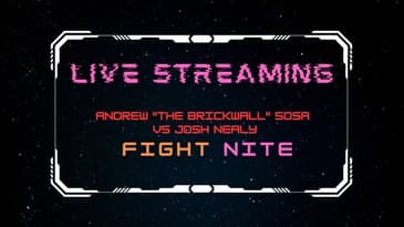 Fite.TV (PPV) Andrew "The Brickwall" Sosa VS Josh Nealy!!!!!! Live reaction.