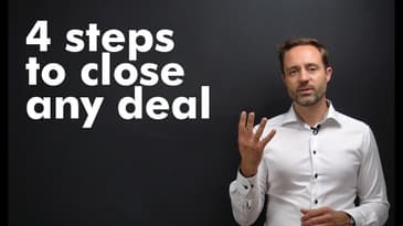 4 steps to close any deal | School of Sales