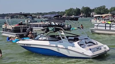 Did you see that WOW. Hot summer day at the sandbar. 