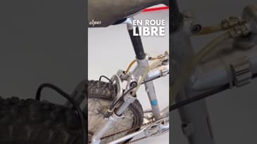 Ceci est le vélo de descente Scrambler Line de 1991, conçu par Christian Taillefer.