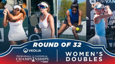 Black/Johnson v Safdar/Jansen at the Veolia Atlanta Pickleball Championships