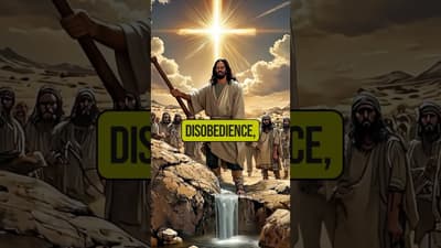 35th Miracle Moses Strikes the Rock — The Importance of Obedience and Giving Glory to God