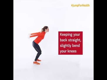 Day 19: Horizontal Jump Squats | #JumpForHealth