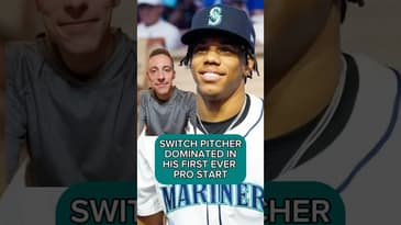 SWITCH PITCHER ABSOLUTELY DOMINATED IN HIS FIRST EVER PRO START