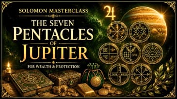 Solomon Masterclass: 7 Pentacles of Jupiter for Wealth & Protection