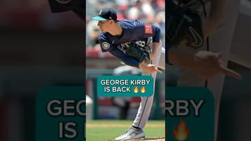 GEORGE KIRBY IS ALL THE WAY BACK 🔥🔥🔥 #mlb #baseball #mariners