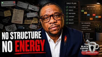 Your Life Drains You When Your Days Lack Structure | The Black Coffee Club™