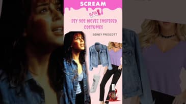 Scream inspired #Halloween costumes! #sidneyprescott #galeweathers