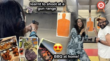 We Went Shooting At A Gun Range in Texas! | Indian in America | Aanam C Travel Vlog