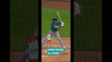 You won’t BELIEVE what Jarred Kelenic has been doing this spring #shorts #baseball #mlb #mariners