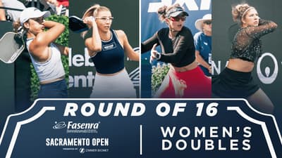 Parenteau/Dizon v Ingram/Conard at the Fasenra Sacramento Open