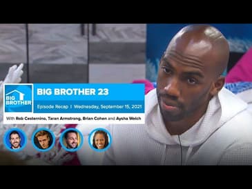 Big Brother 23 | Wednesday Recap Sept 15