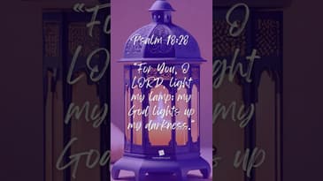 Bible Verse - Psalm 18:28‬ #faith #motivation #inspiration