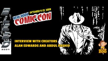 Interview with Creators Alan Edwards & Abdul Rashid of Bleed 2039 at New York Comic Con 2014