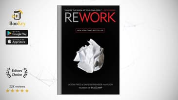 Rework  Book Summary By David Heinemeier  How to accomplish more with fewer resources
