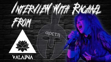 Arete Podcast #28: Metal and Mental Health with Rachael from @VALAINA_band