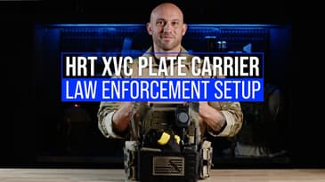 HRT Tactical XVC Plate Carrier Setup - Law Enforcement & Duty