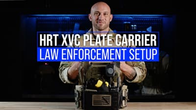 HRT Tactical XVC Plate Carrier Setup - Law Enforcement & Duty