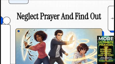 Neglect Prayer And Find Out: The Spiritual Warfare Consequences | Powerful Christian Prayer Warning