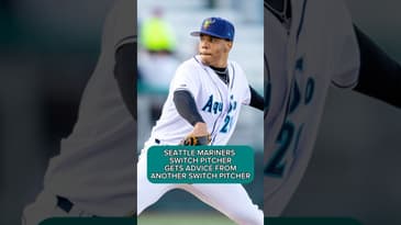 SWITCH PITCHER GETS ADVICE FROM ANOTHER SWITCH PITCHER