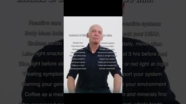 Stop Treating Symptoms! Start Preventing Them #longevity #healthylifestyle