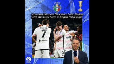 ⚪⚫ Juventus Bounces Back from Lazio Defeat with Win Over Lazio in Coppa Italia Semi