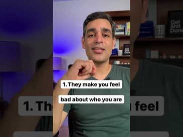 3 BIG signs of Toxic People | Ankur Warikoo #Shorts