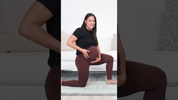 Exercises for Round Ligament Pain during Pregnancy! #pregnancypain #pregnancy