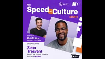 Why QSR at Taco Bell Is The New Lifestyle Brand with Sean Tresvant | Short