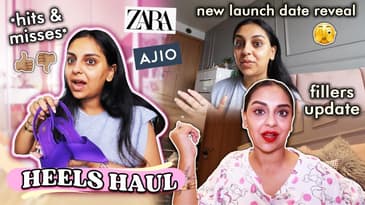 MAJOR Heels Haul Gone WRONG | Trying new skin care